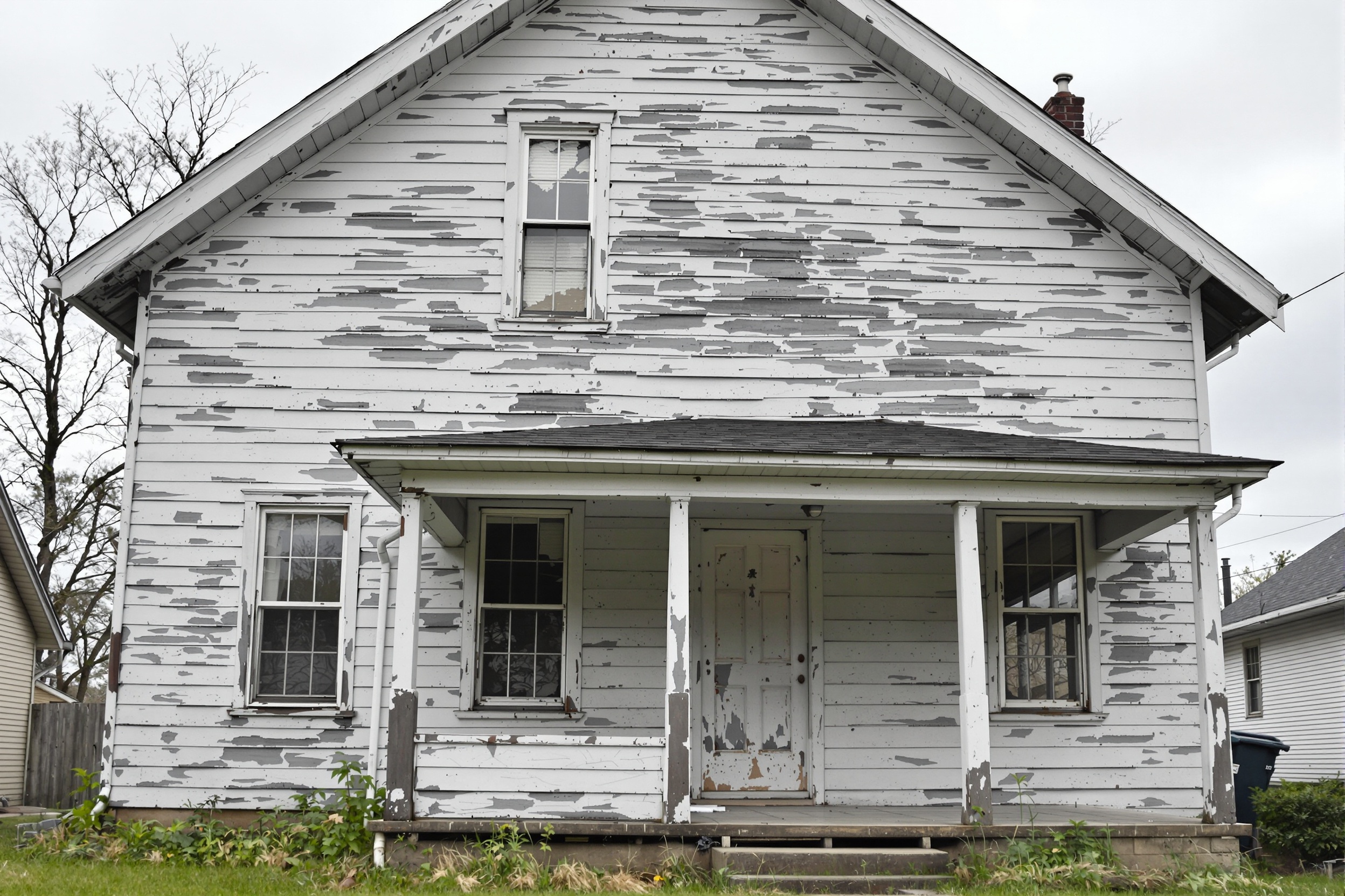 Exterior House Repaint before
