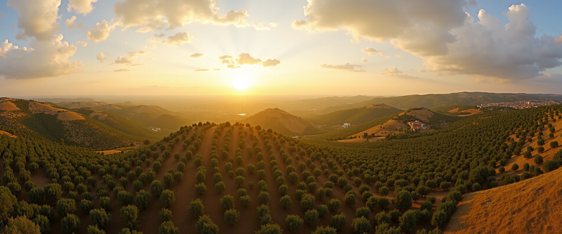 Aeroporto fantasma di Sciacca – la campagna dove era nascosto il campo militare 1940-1943 Campagna siciliana di Sciacca – territorio dell'aeroporto fantasma WWII tra gli ulivi di contrada Piana Scunchipani