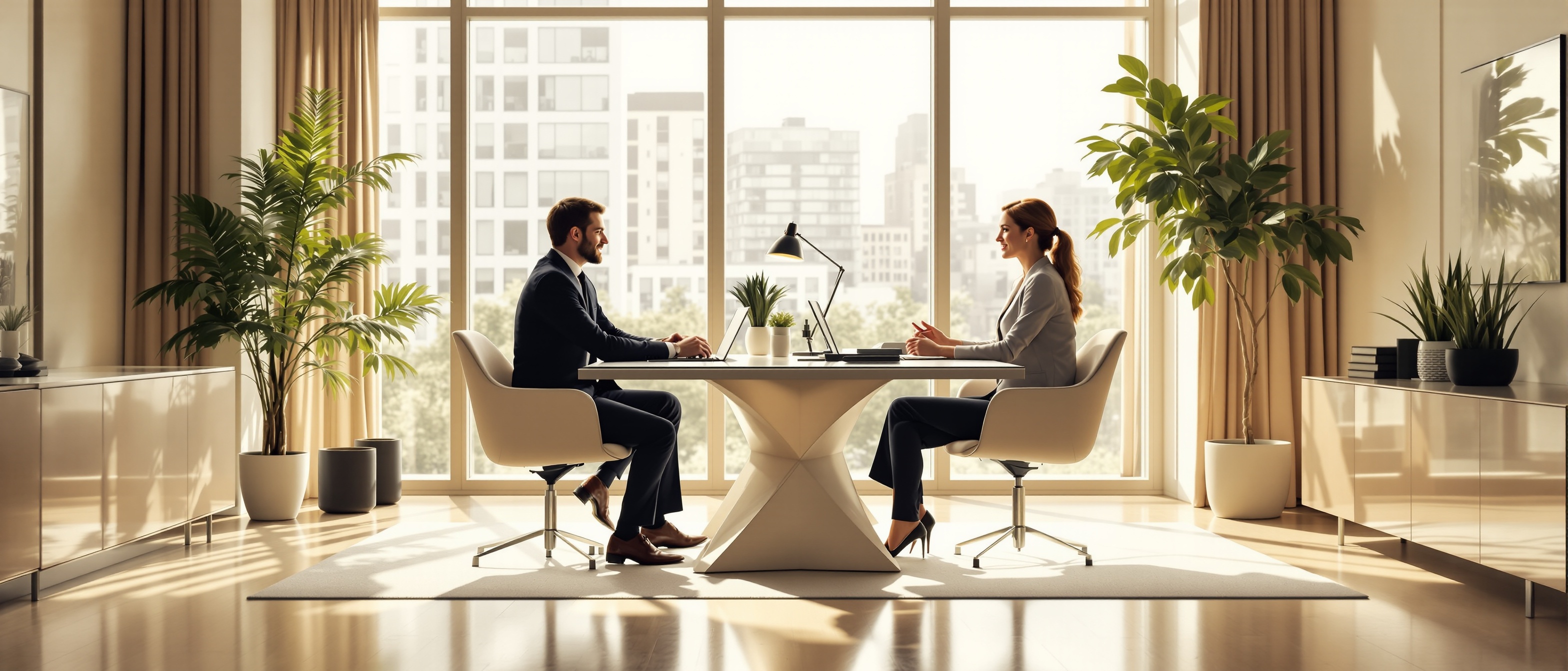 Scène d’entretien professionnelle