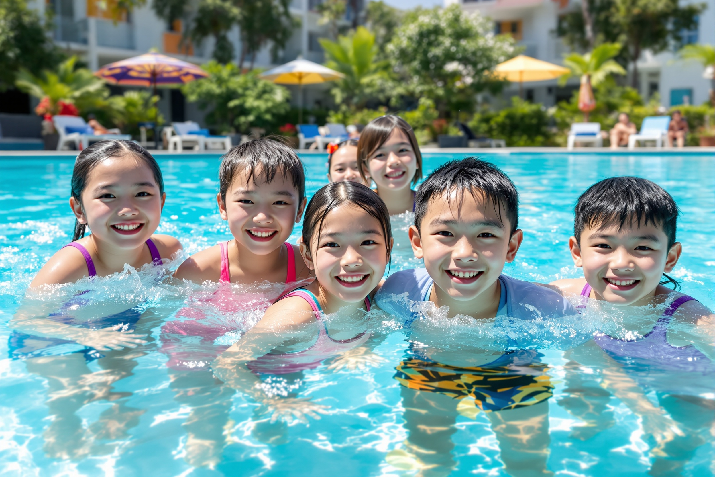 Swimming activity class