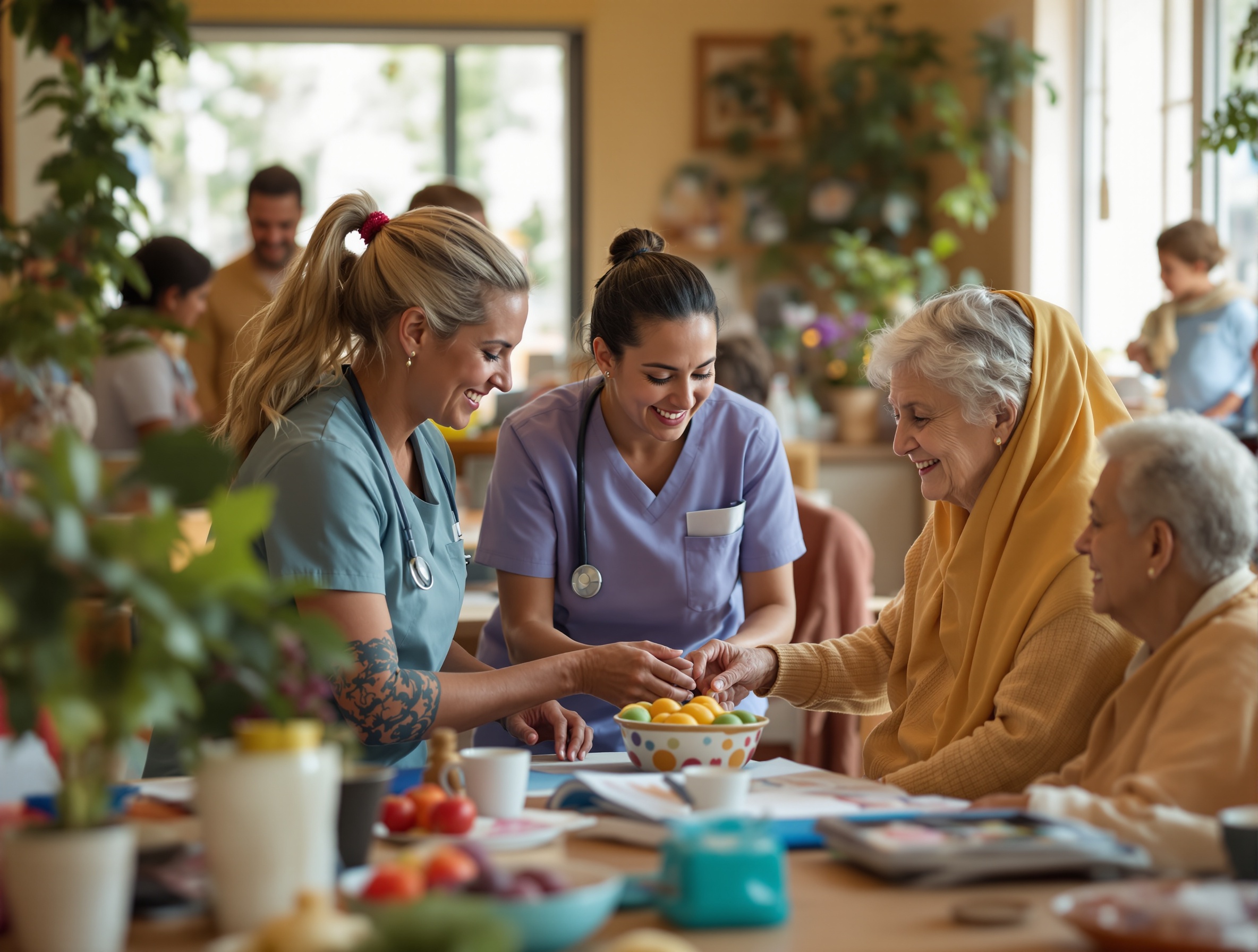 Community service in action