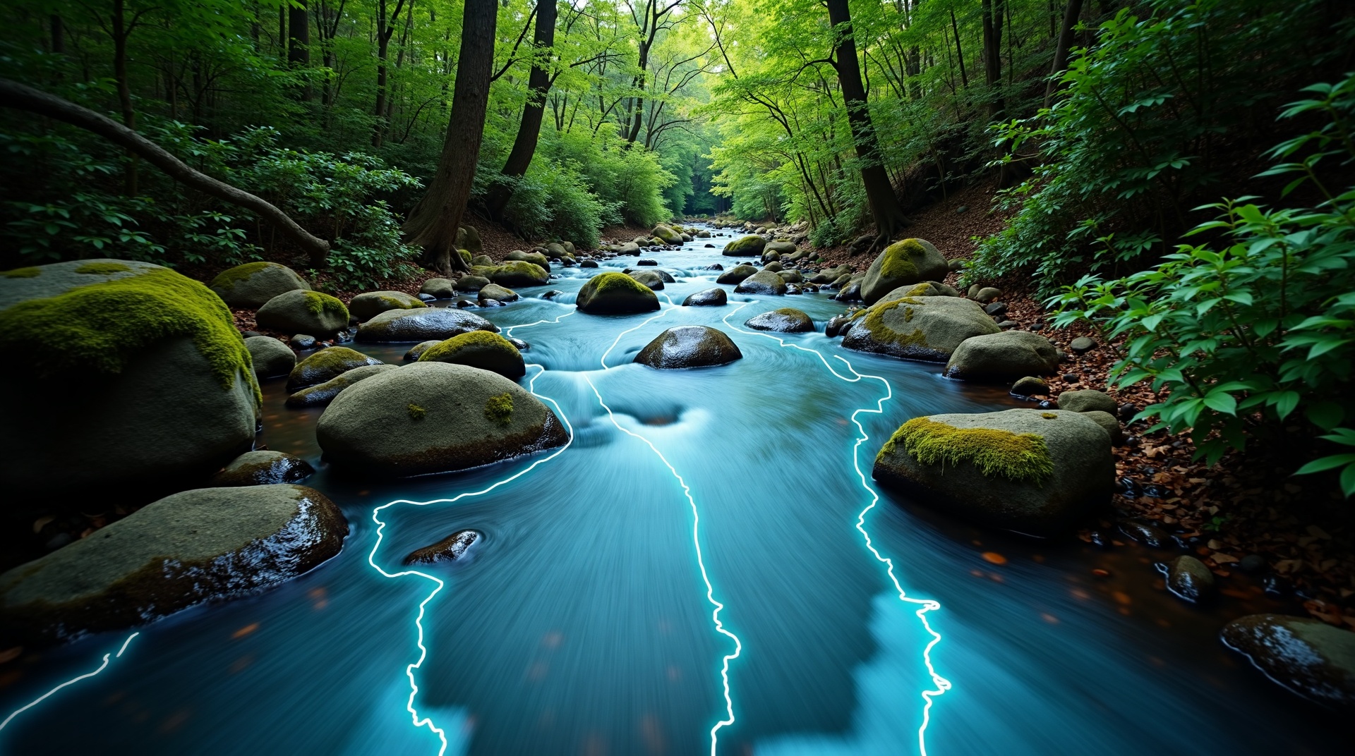 Hidden Blue Line Streams of Appalachia