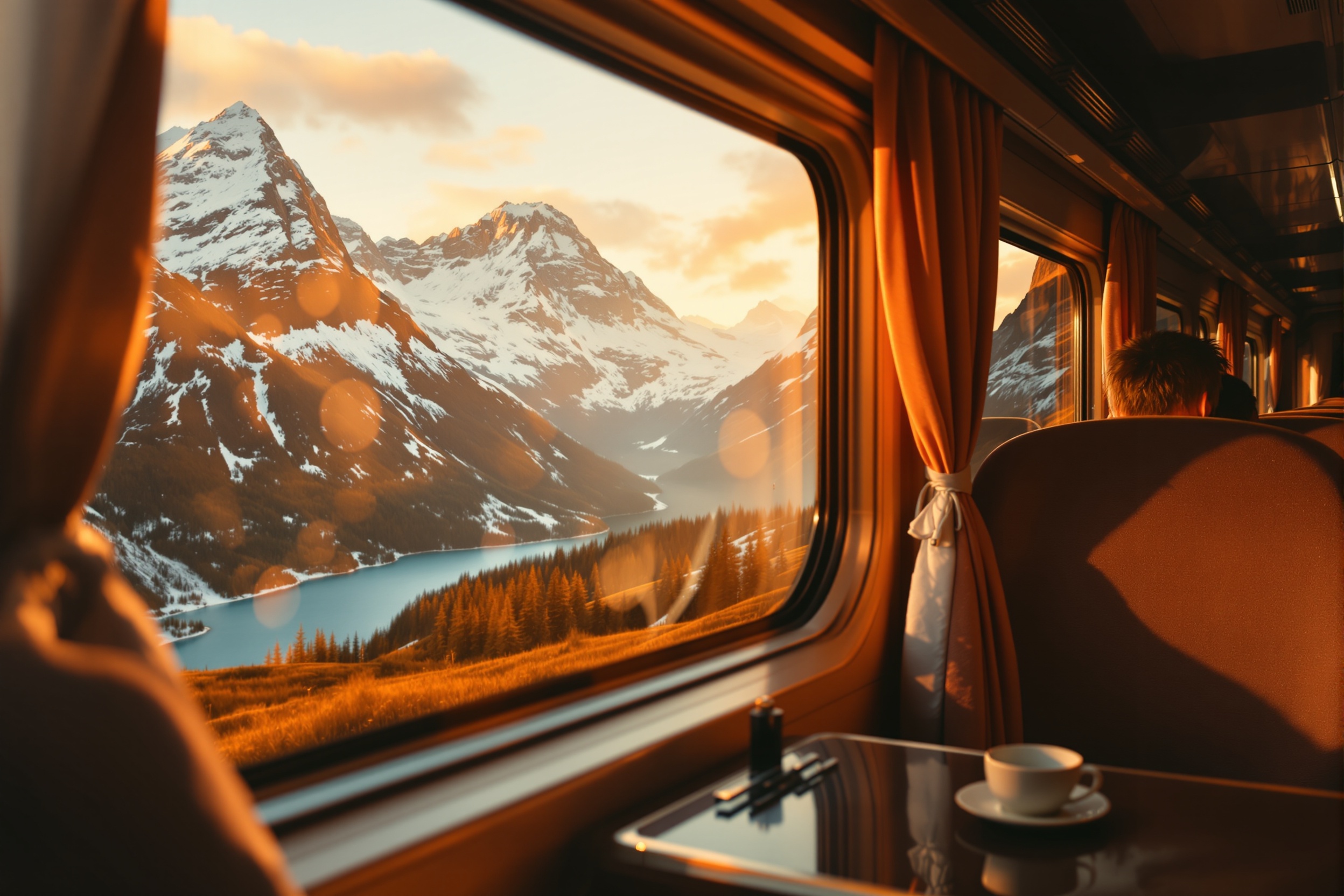 Swiss train travel