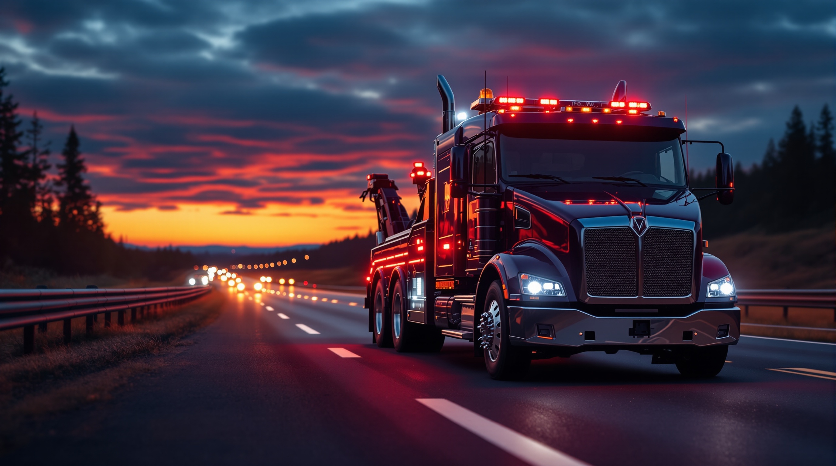 Professional towing and recovery operations