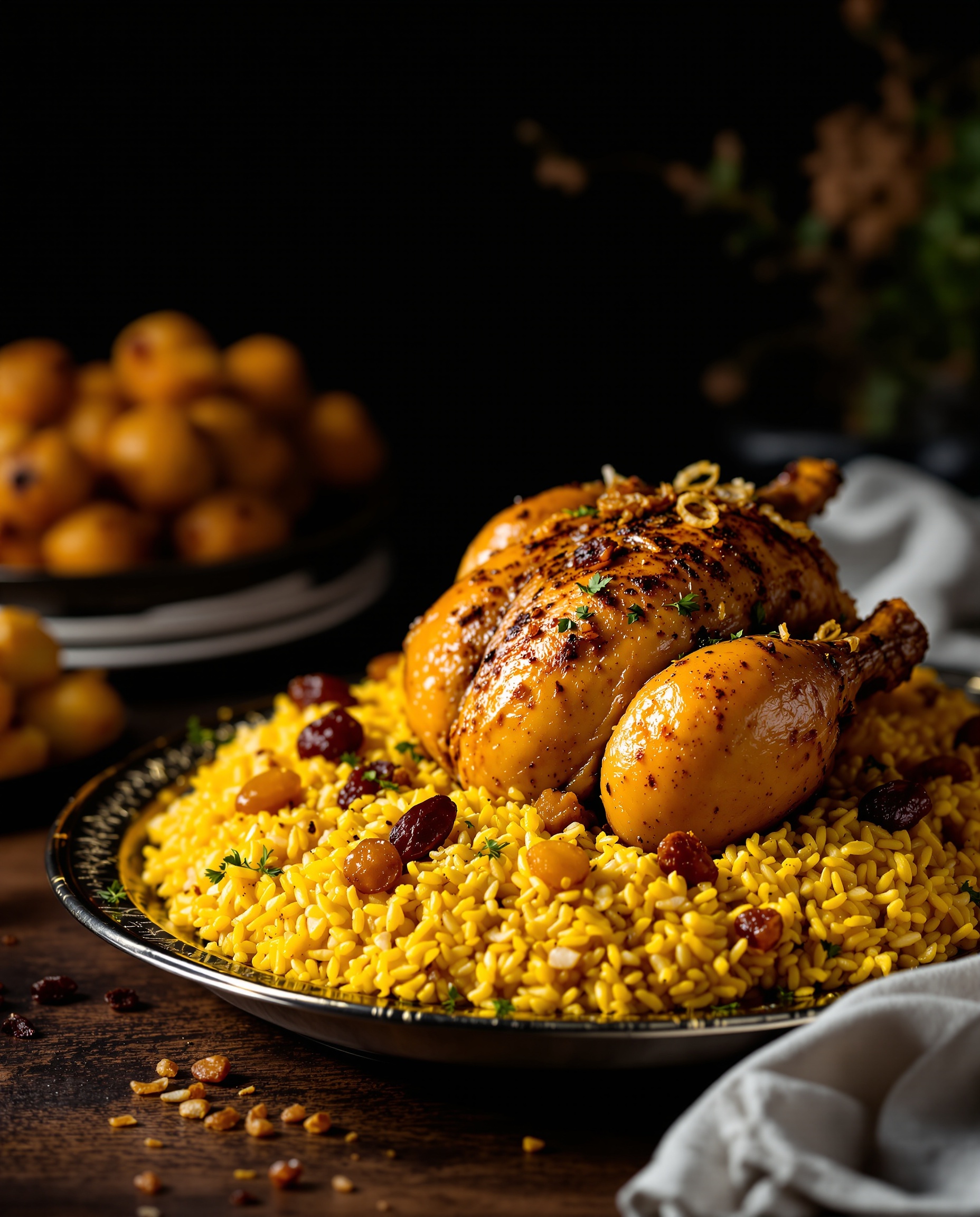 Chicken Mandi platter