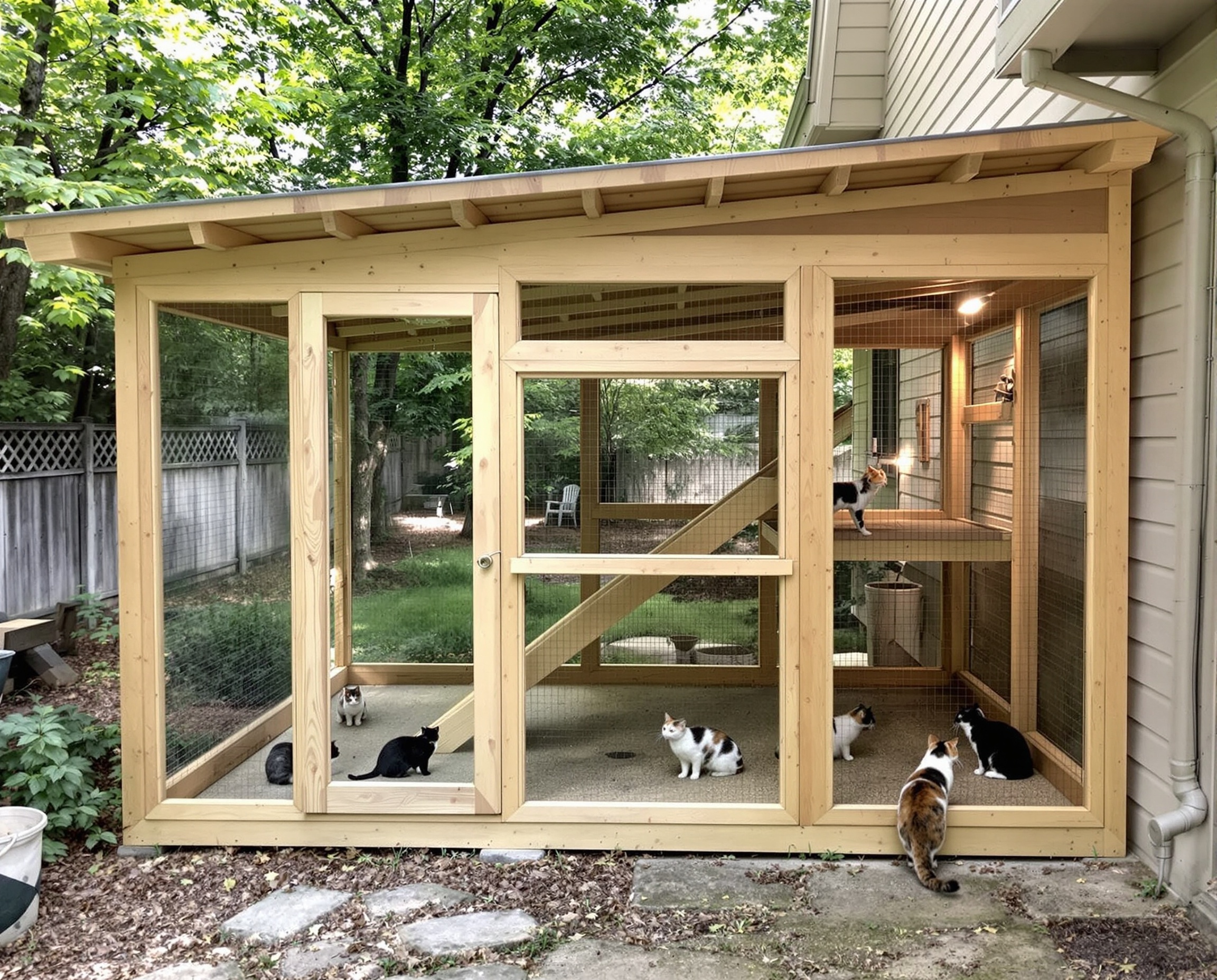 Custom catio in Putnam County NY by 2 Brothers Catios