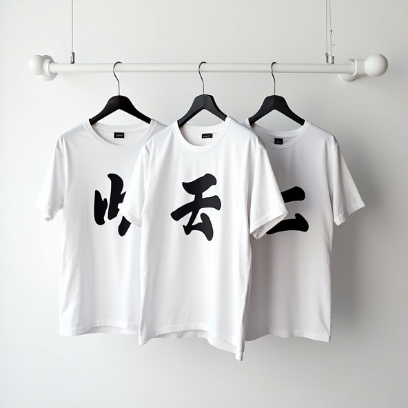 T-Shirts kanji apparel category