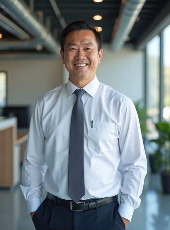 山口崇翅 - 代表理事 / メイン講師 - 年商3000万円達成の現役ハウスクリーニング経営者・プロ講師のポートレート