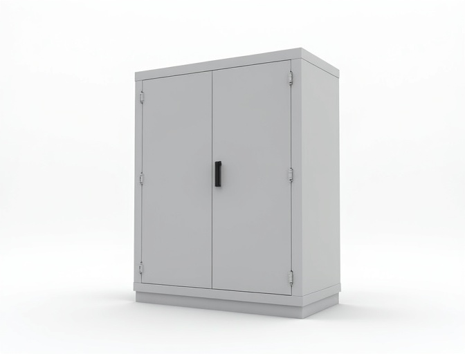 储能柜体通用3D模型(1200×800×600mm)