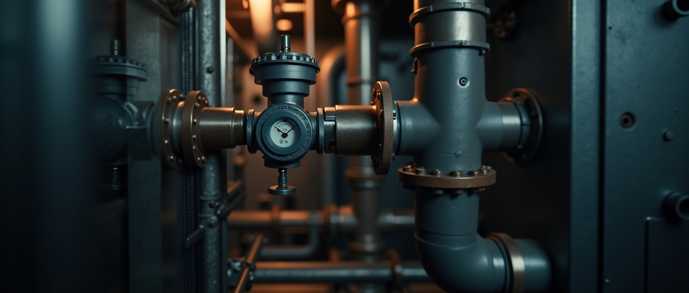 RCCD Capacity Control Valve installed in commercial HVAC refrigerant piping — DX cooling modulation