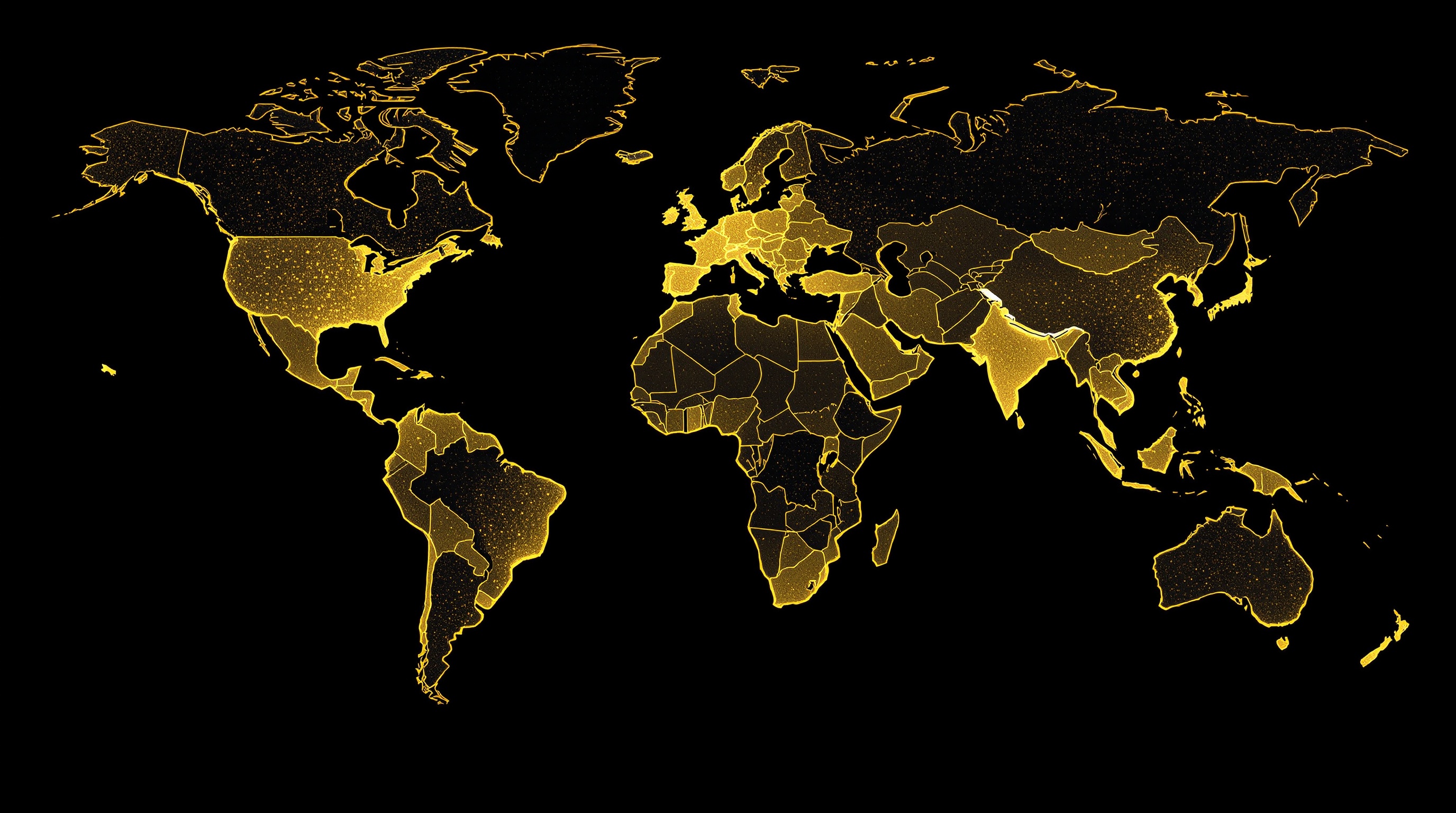 Mapa mundial de distribución Pachamama