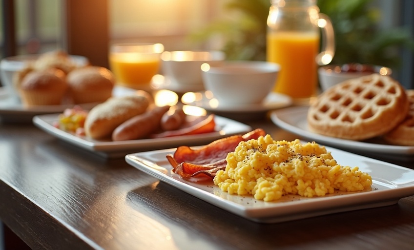 Breakfast Catering — SAPS Creole Cuisine Houston Catering