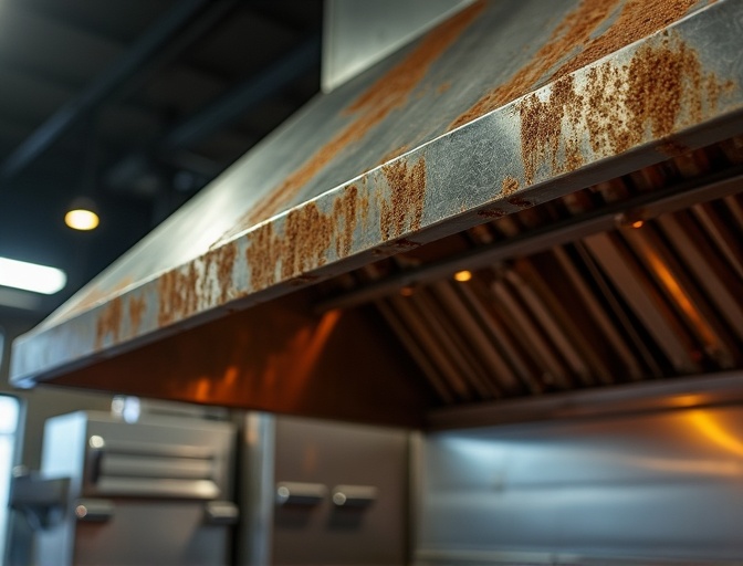 Exhaust Hood Deep Clean before