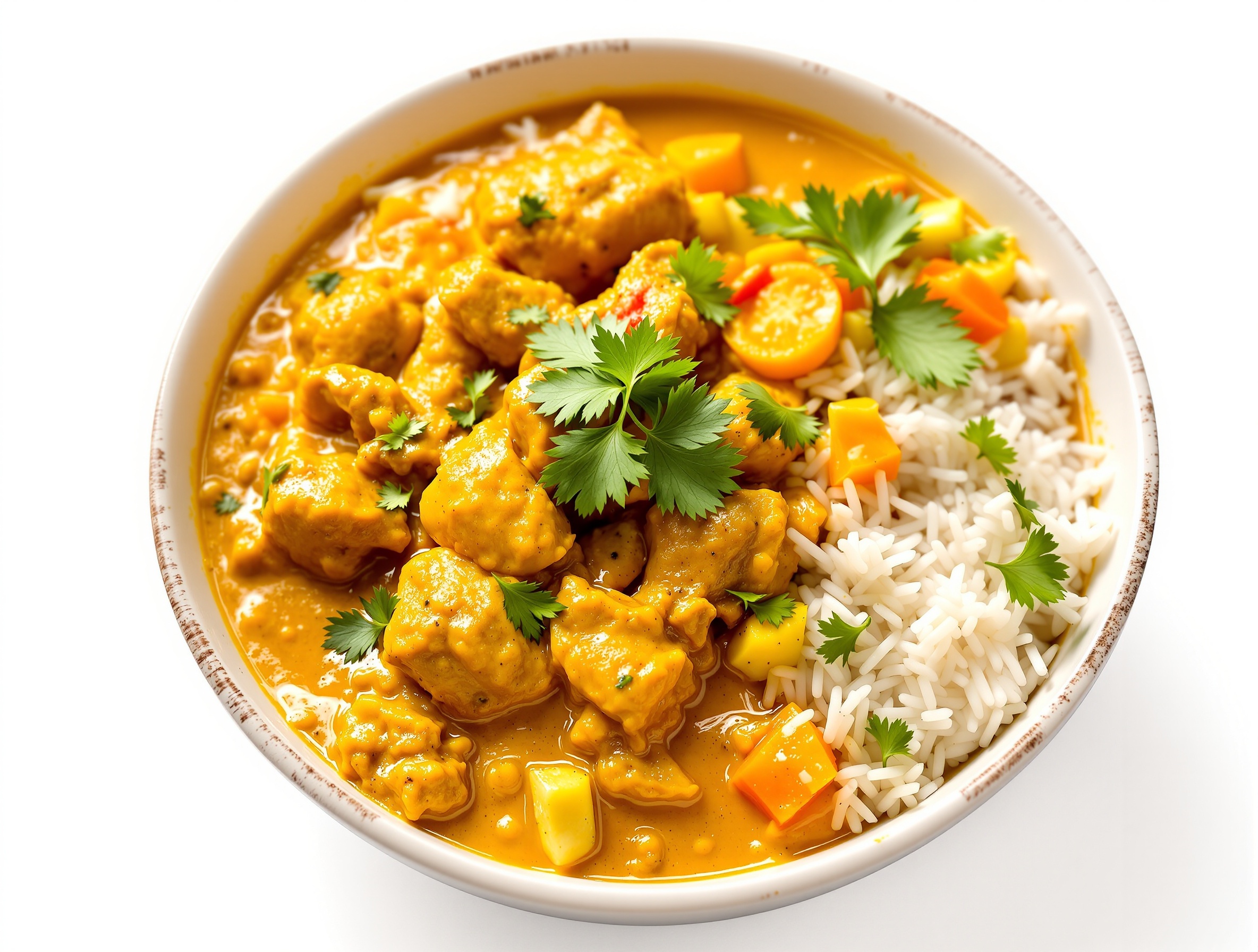 Pollo al Curry con Especias Aromáticas