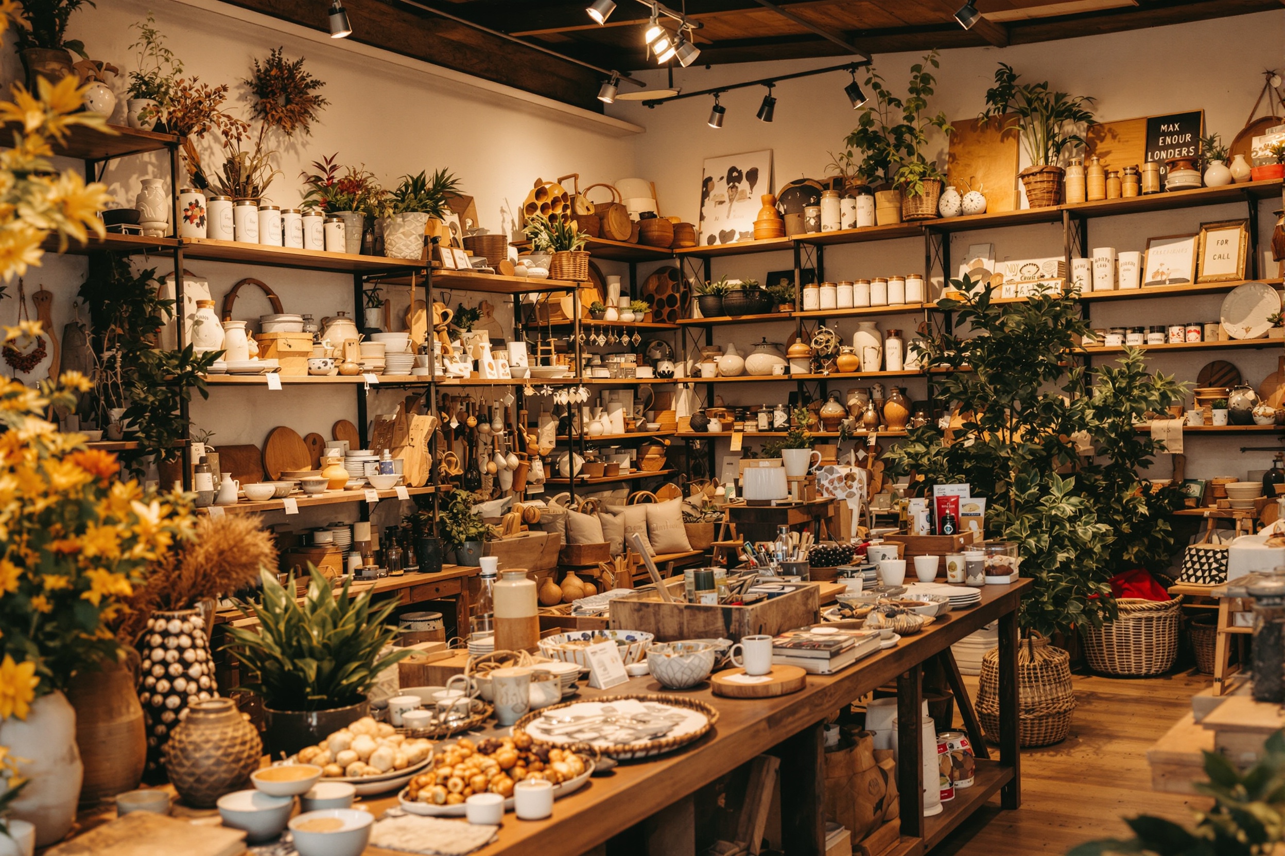 Artisan boutique market