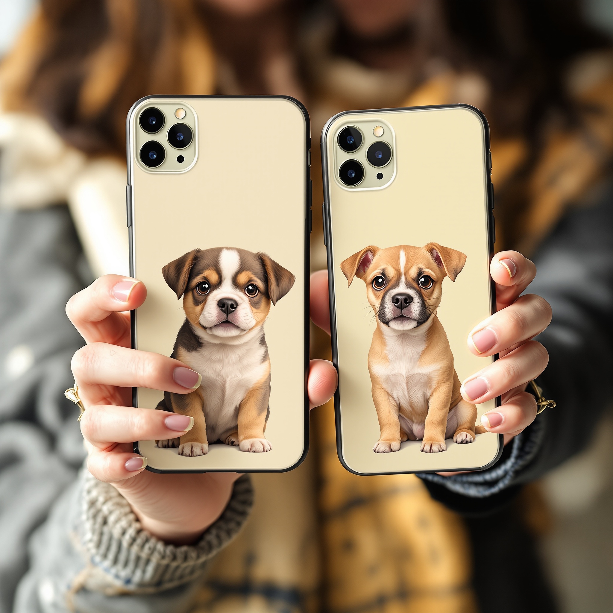 小雨 & 小晴 配對殼