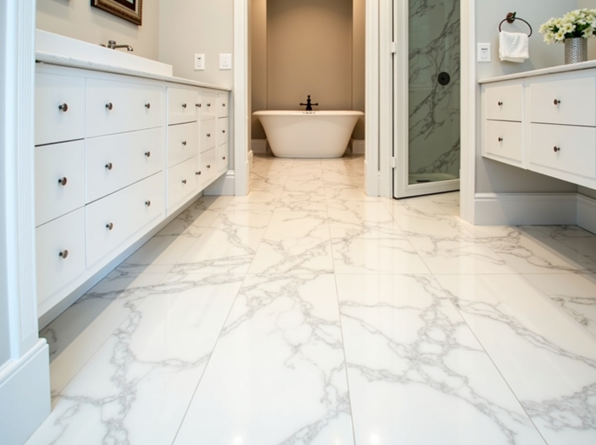 Premium bathroom tiling