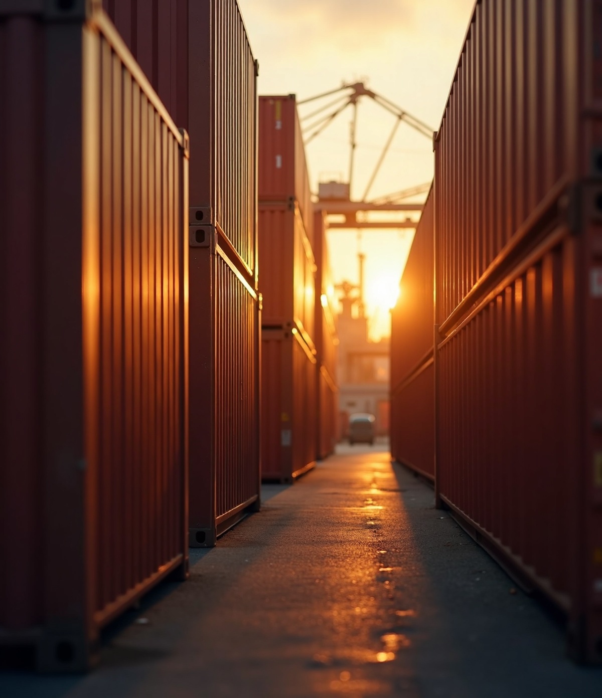 Agricultural products shipping containers