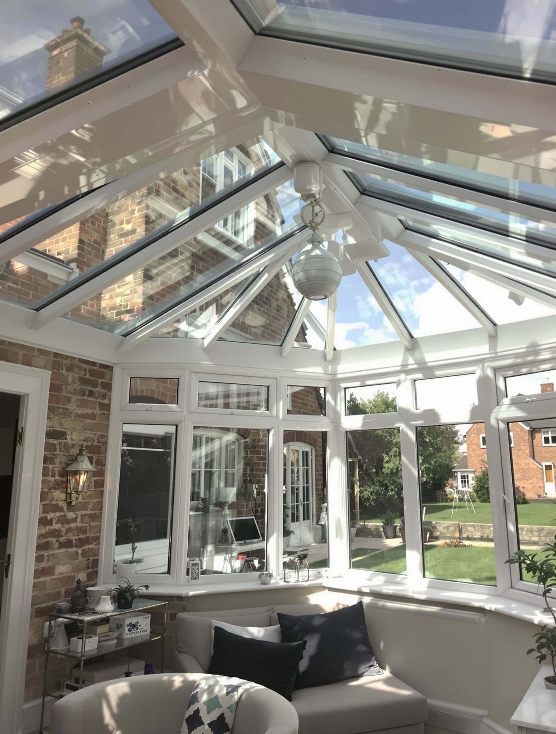 Conservatory Roof Frame Cleaning Yorkshire