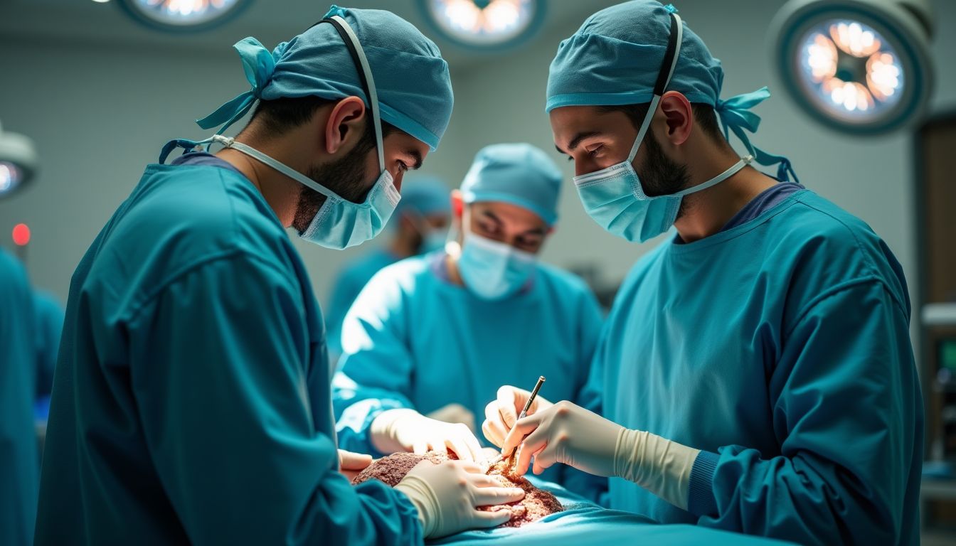 Multidisciplinary surgical team collaboration