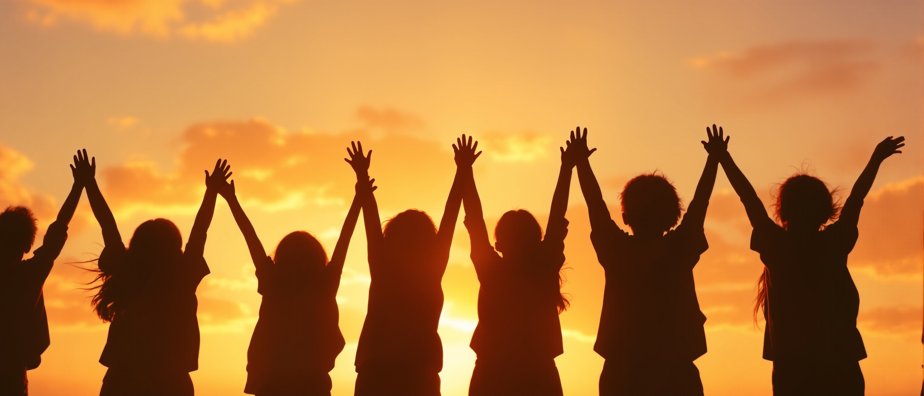 Children Celebrating