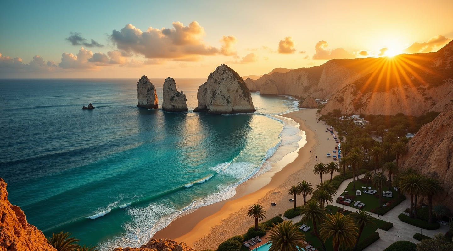 Cabo San Lucas coastline - AI consulting services for local businesses