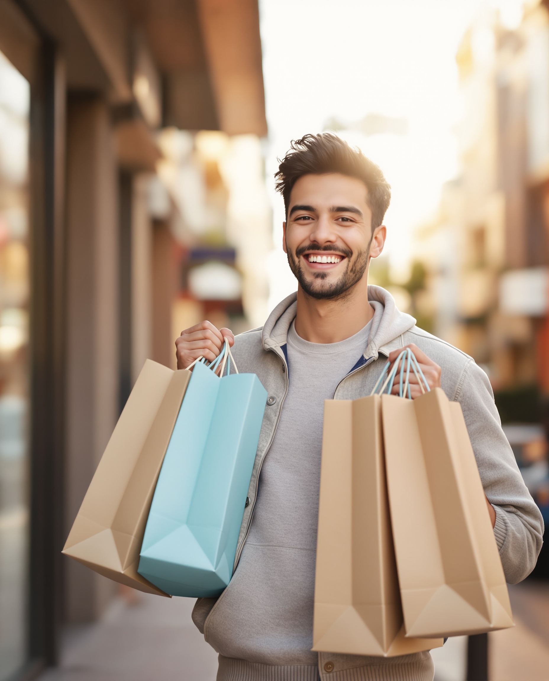 Satisfied shopper reviewing gtbuy spreadsheet
