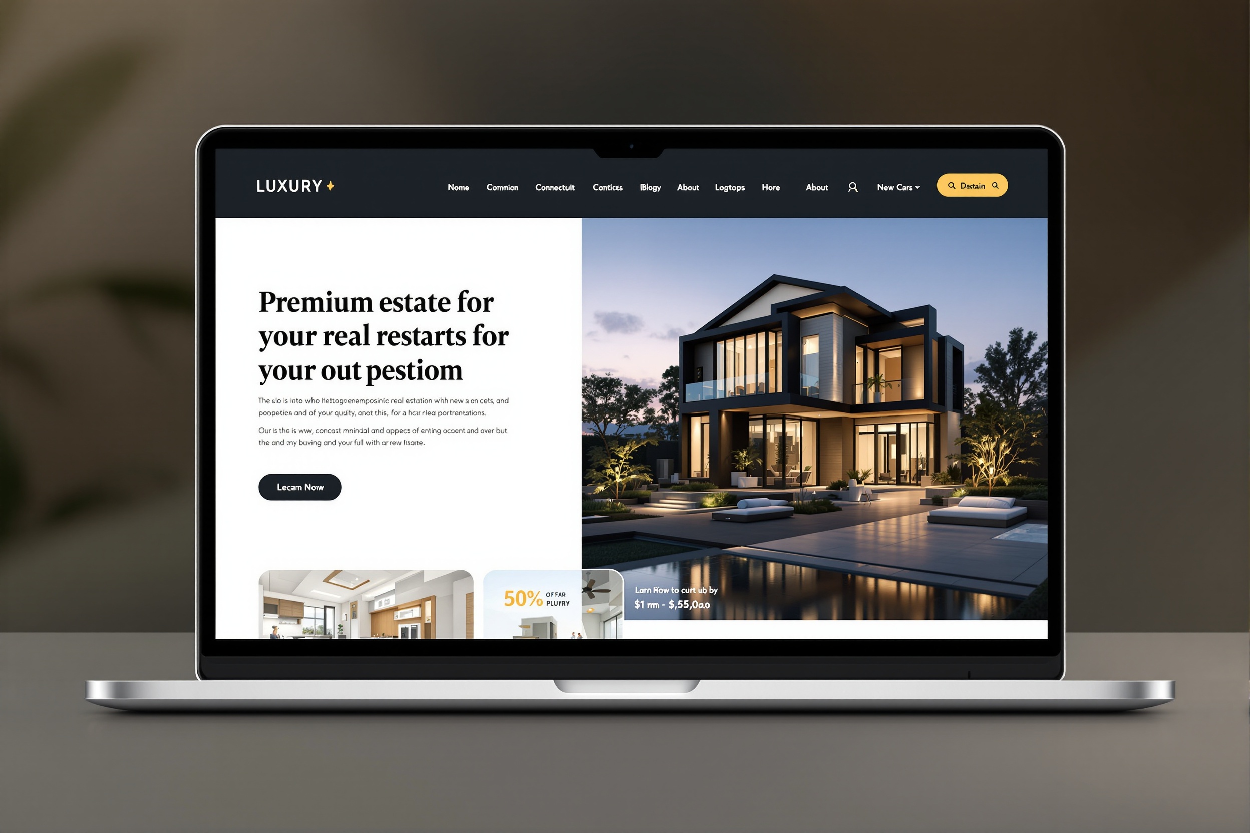Luxury Real Estate Platform