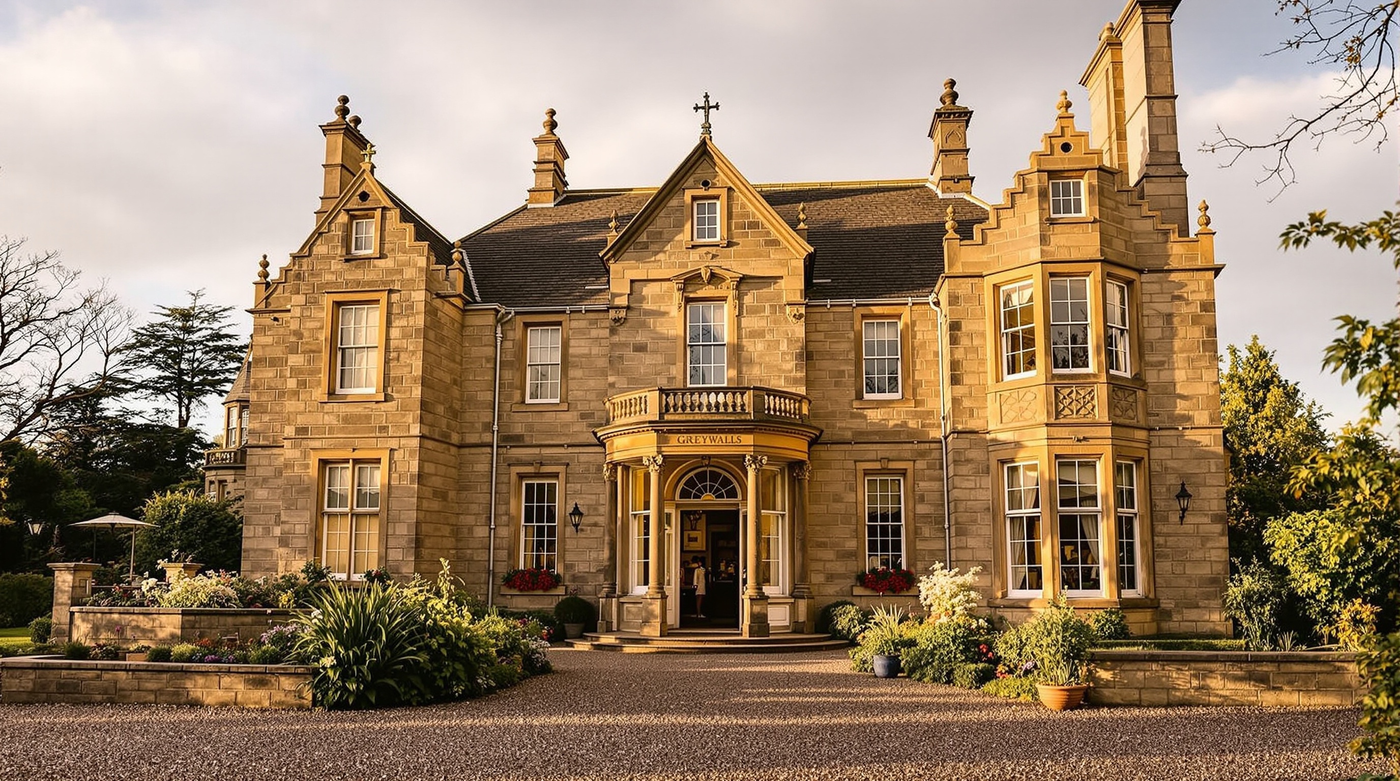 Greywalls Hotel in Muirfield, East Lothian, Scotland — luxury golf hotel