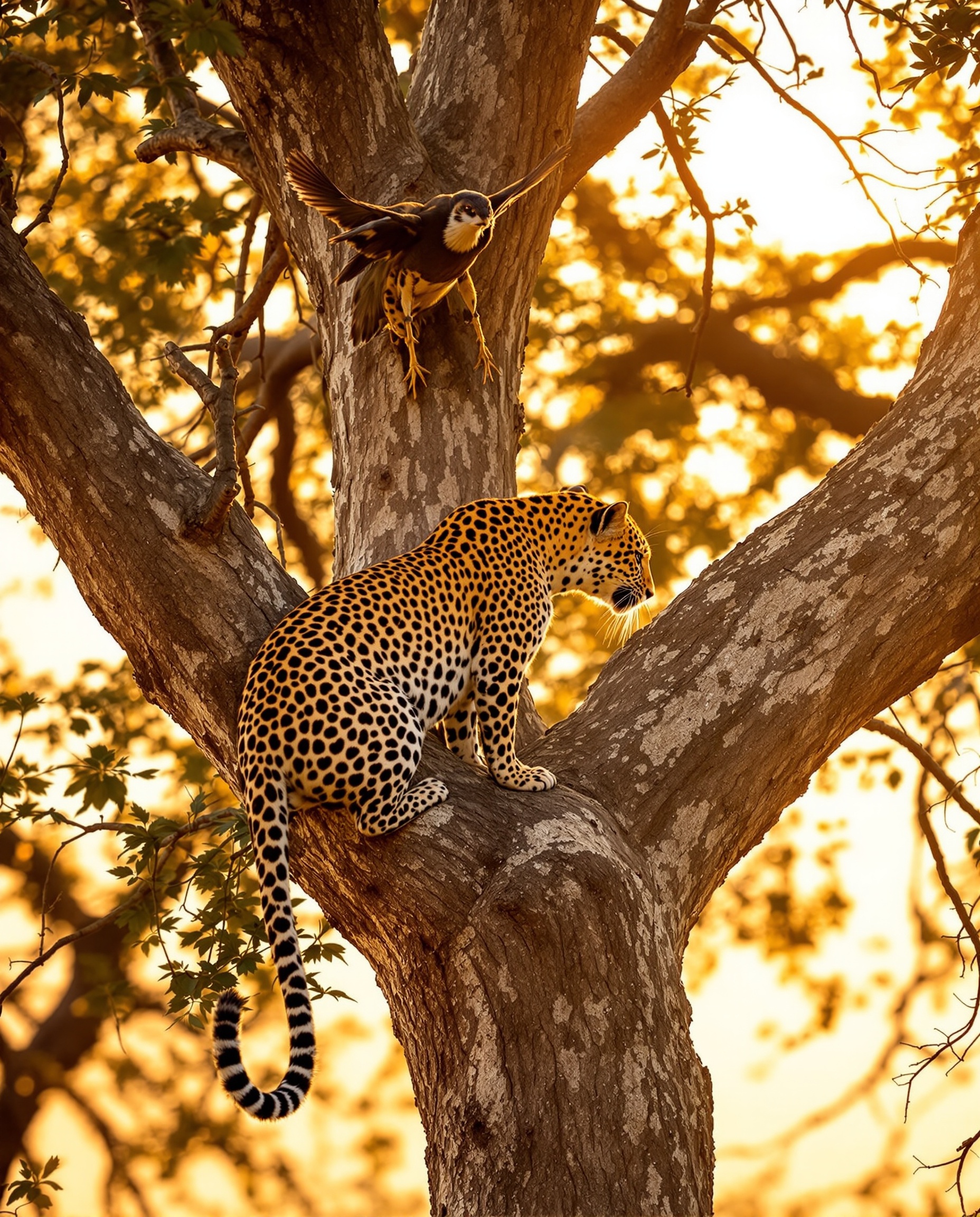 Leopard in Tree