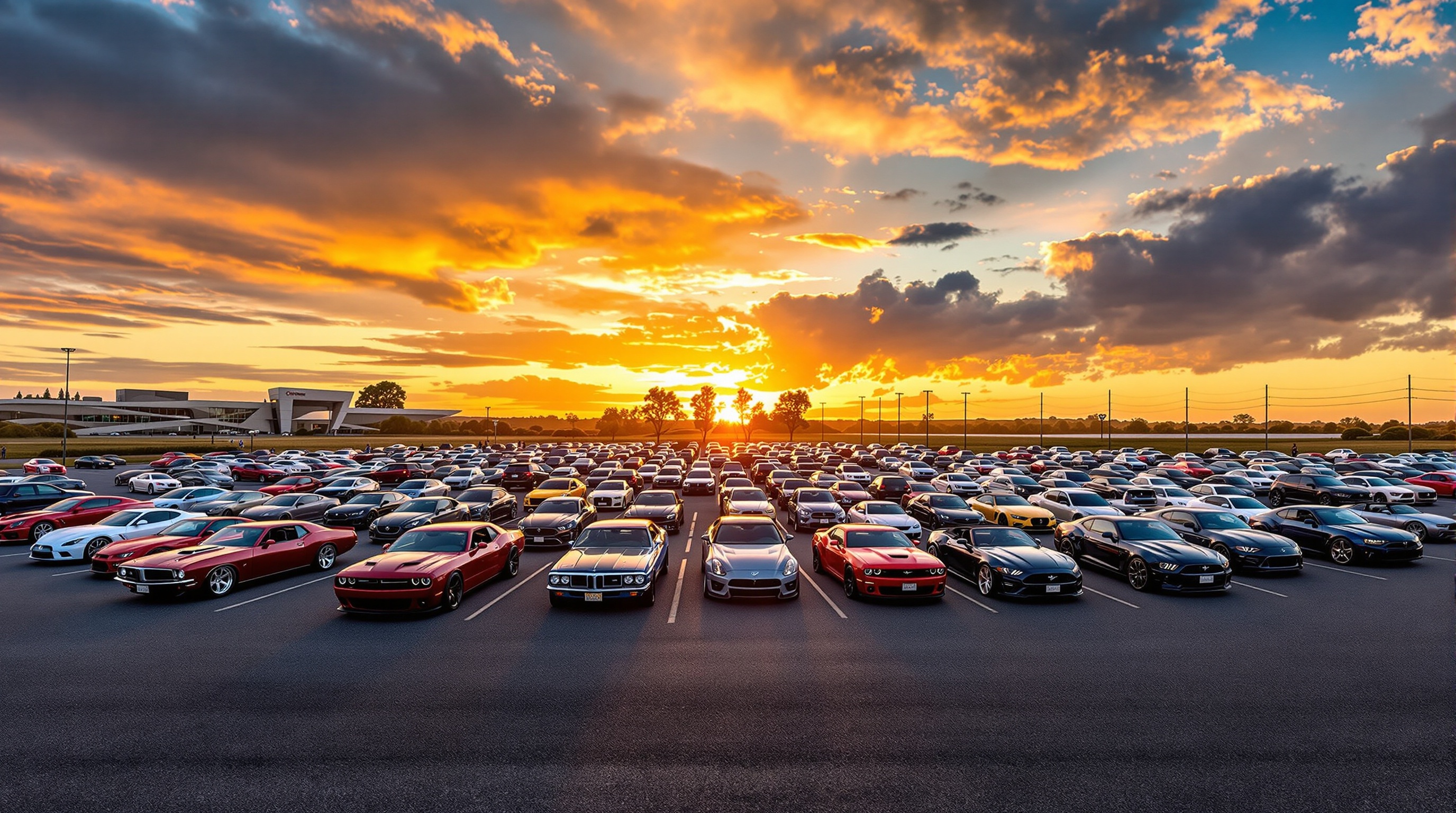 Rassemblement automobile