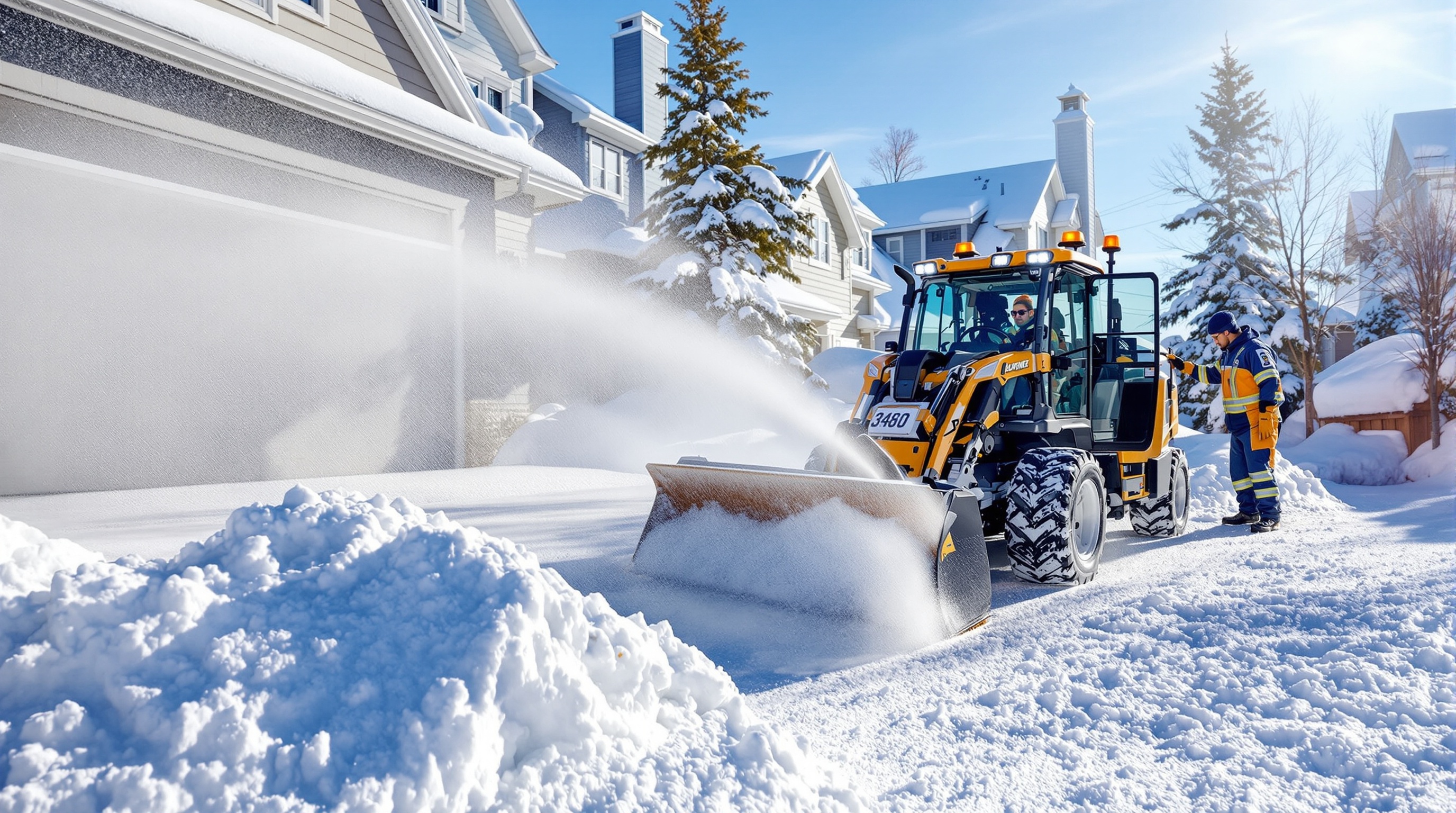 Professional Snow Plowing
