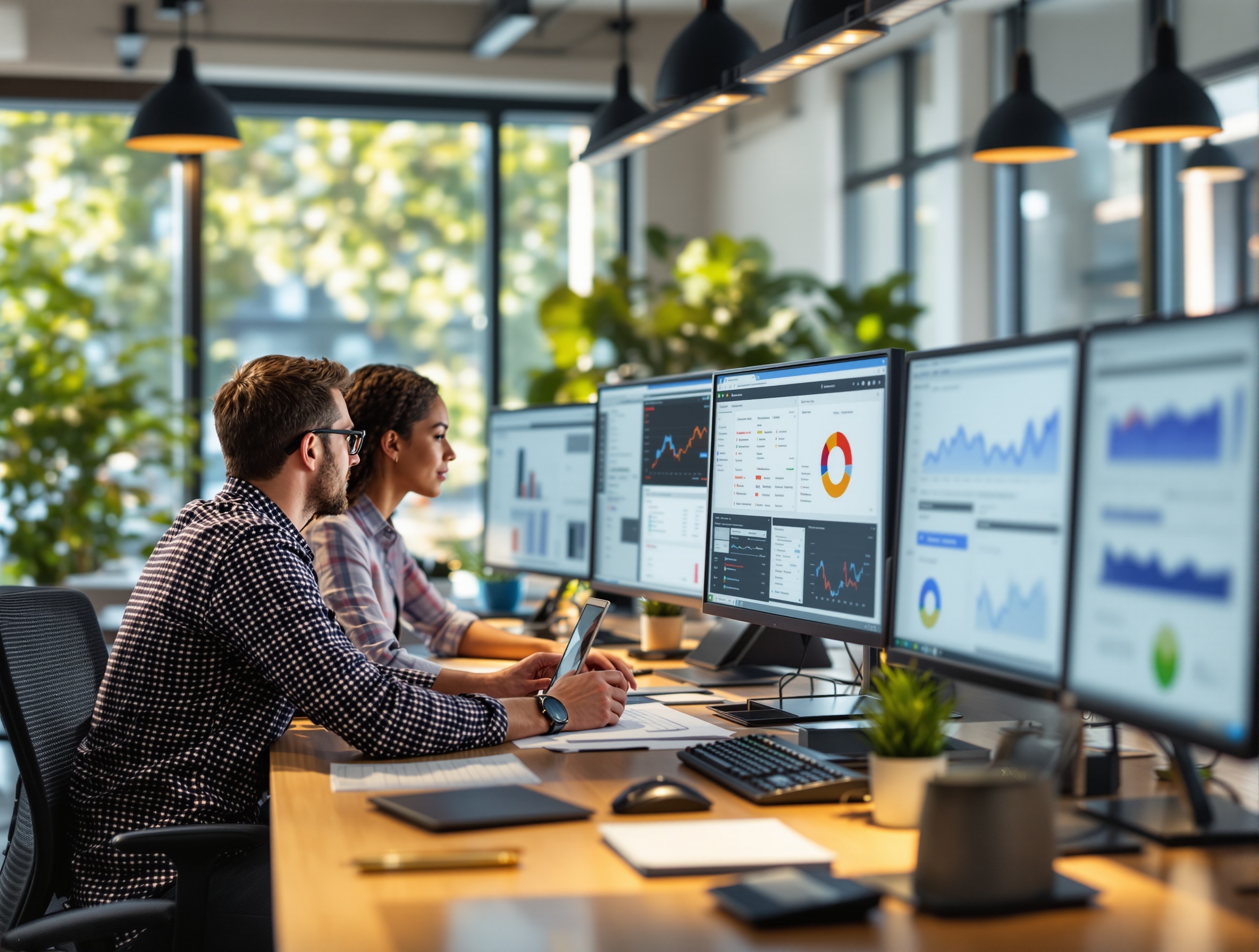 AavishkarIT managed CRM support team collaborating