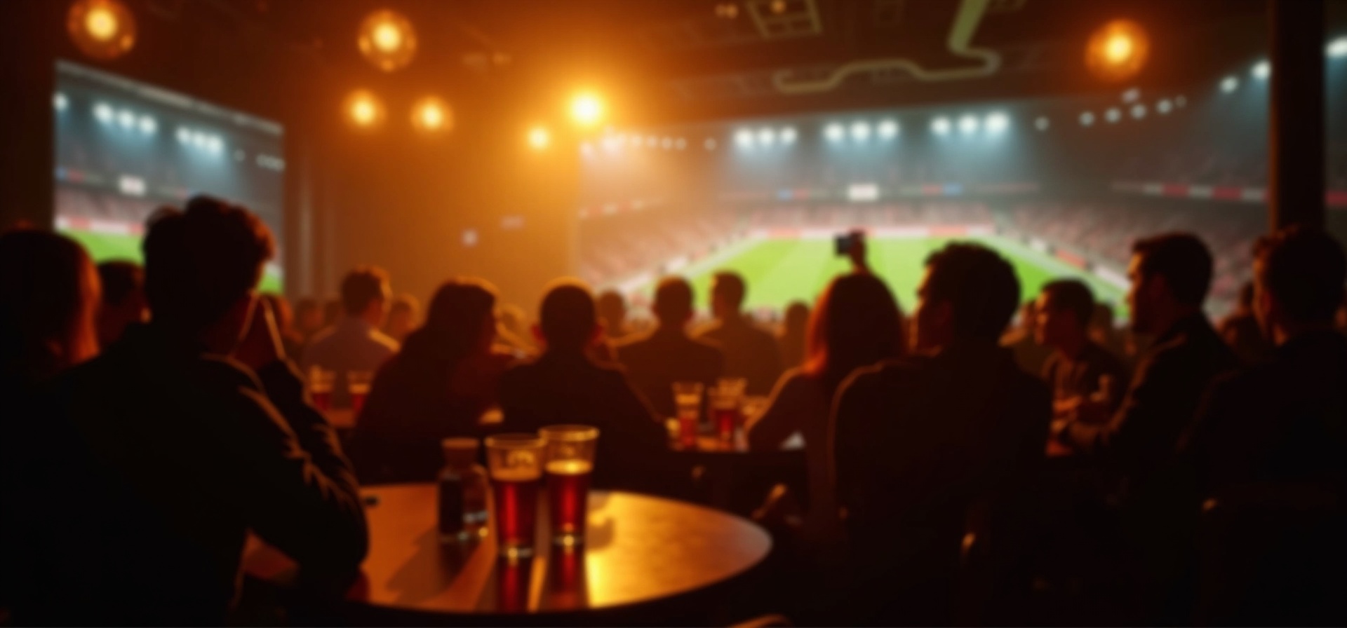 Sports bar background