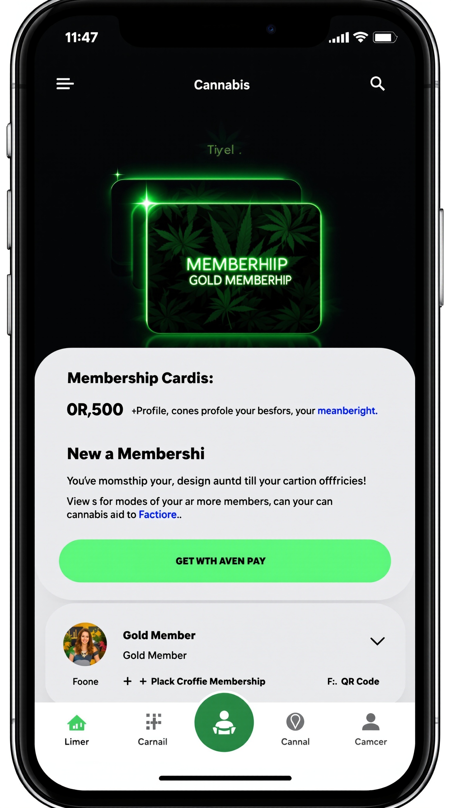 Budify App - Membership Card