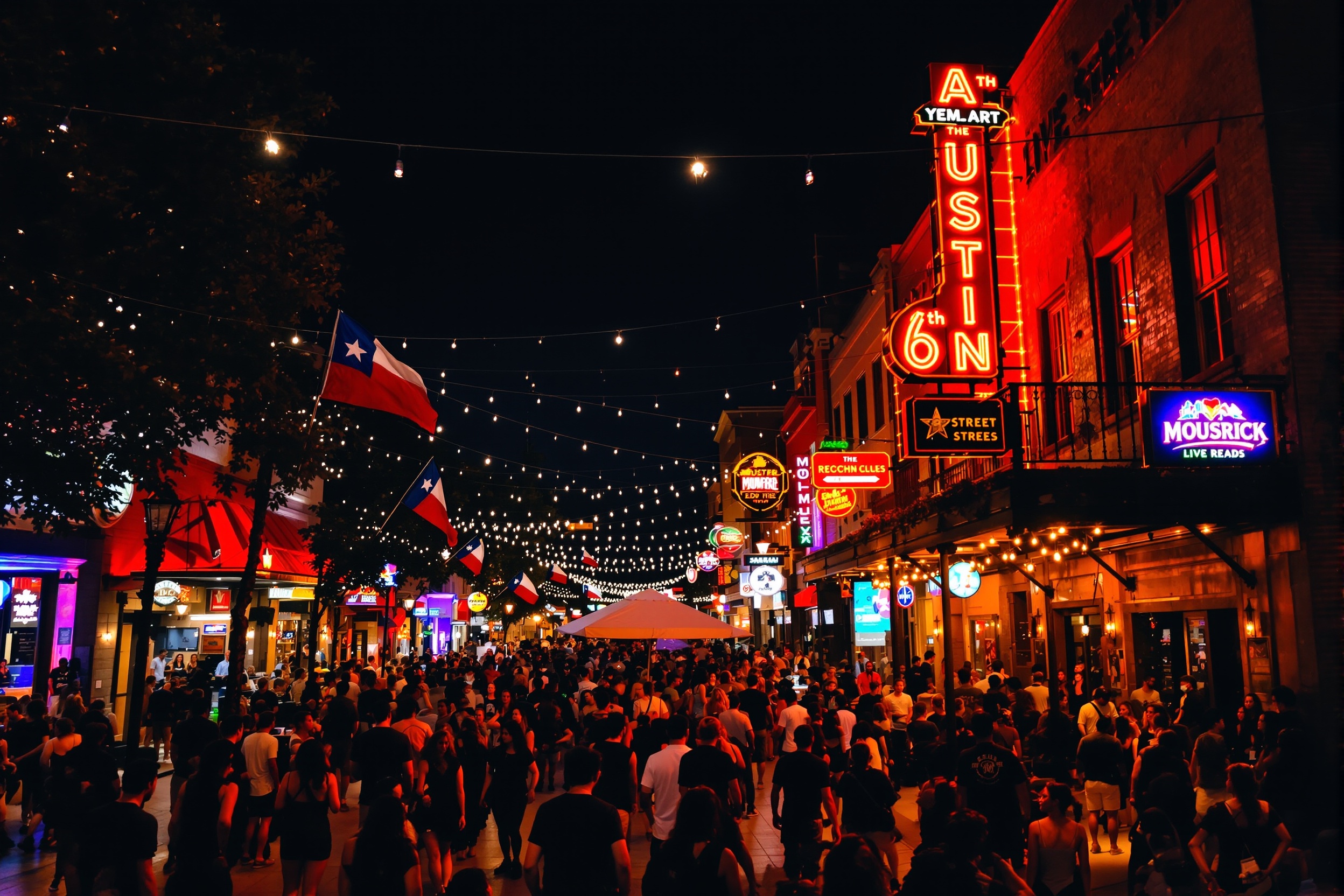 6th Street Entertainment District - Austin bachelor bachelorette party destination
