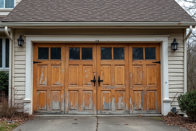 Before: New Steel Double Door