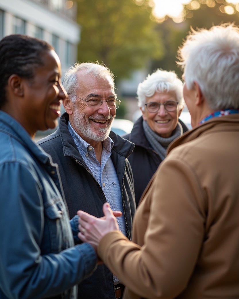 Diverse community members we serve