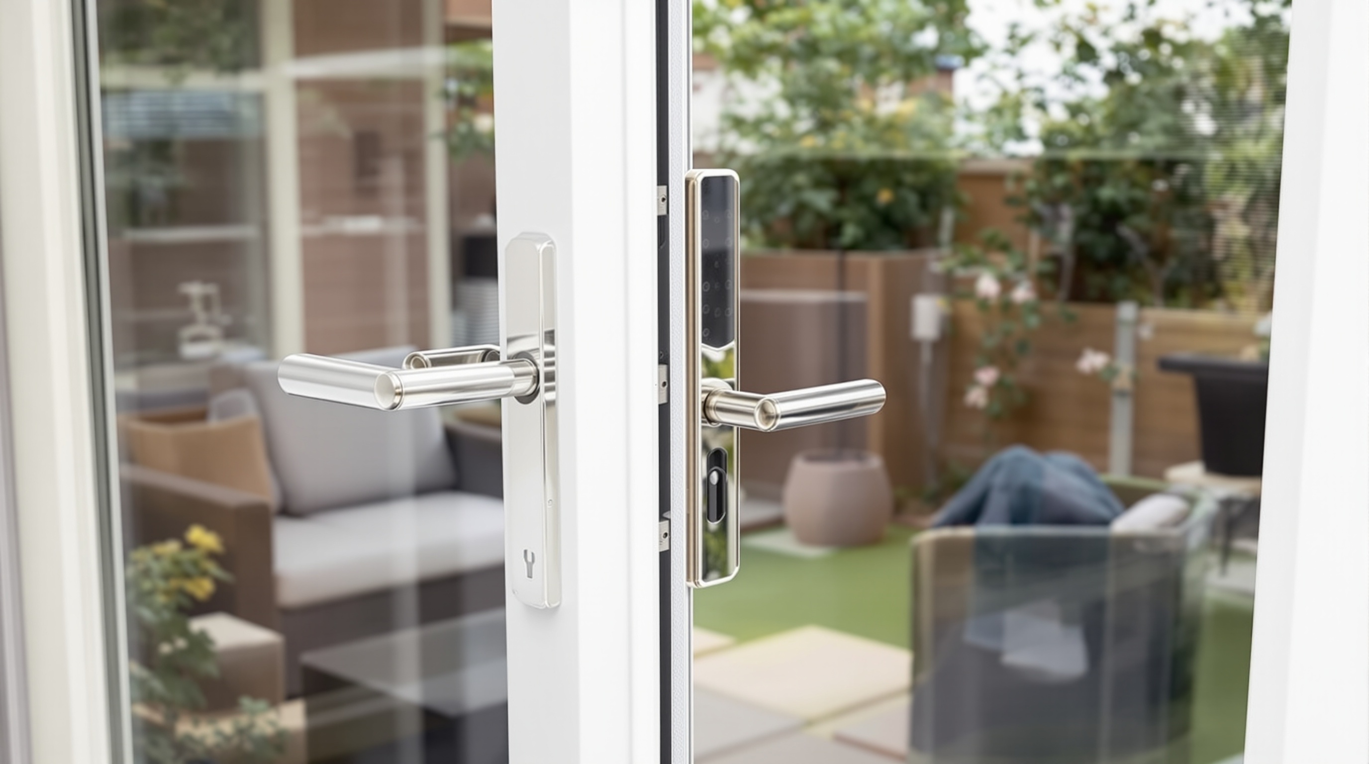 Patio door lock replacement