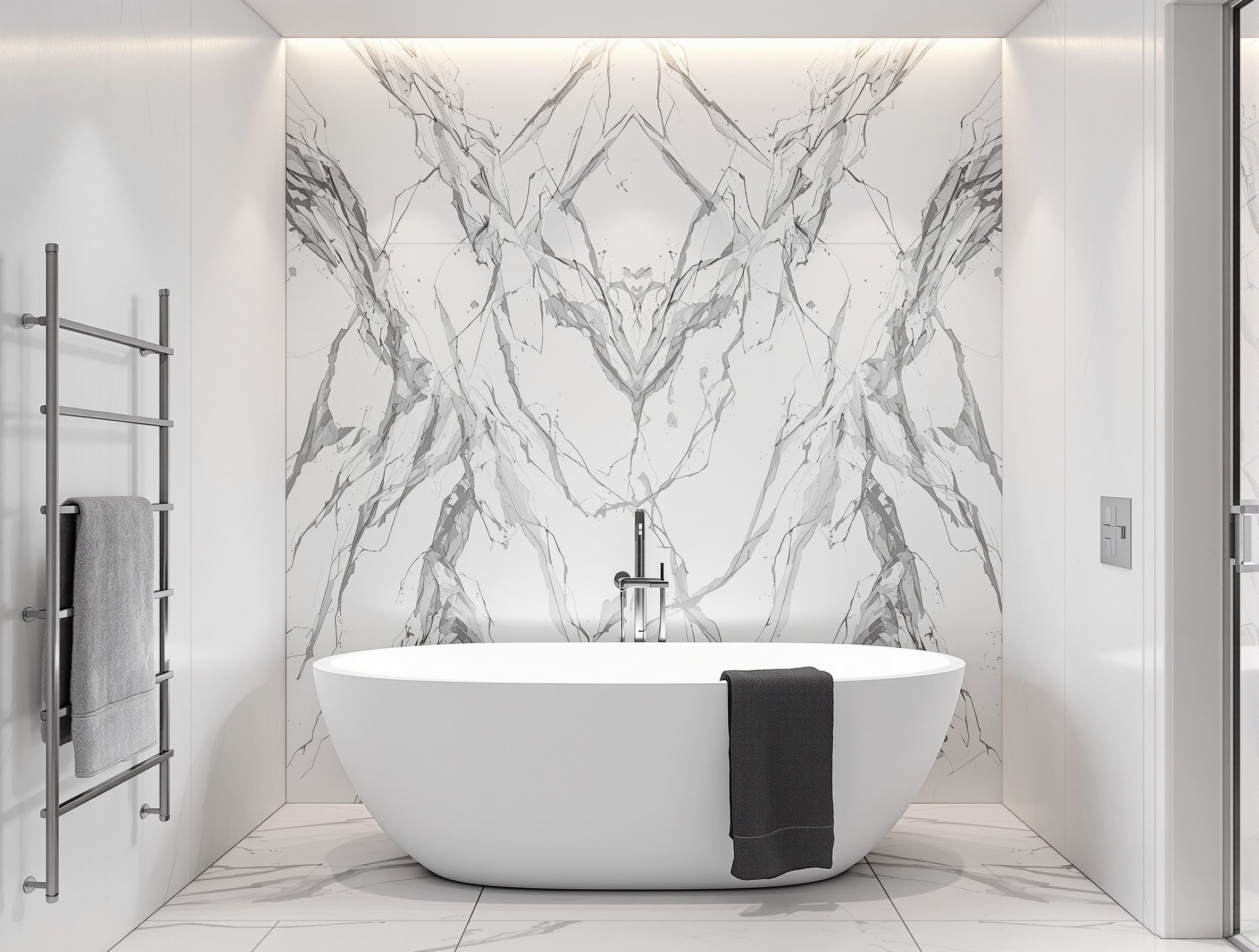 Marble Effect Marble effect wet wall panels