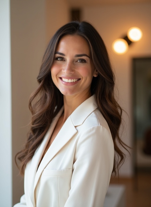 Довольный владелец салона