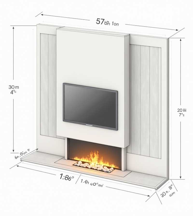 Veilige plaatsing cinewall met haard