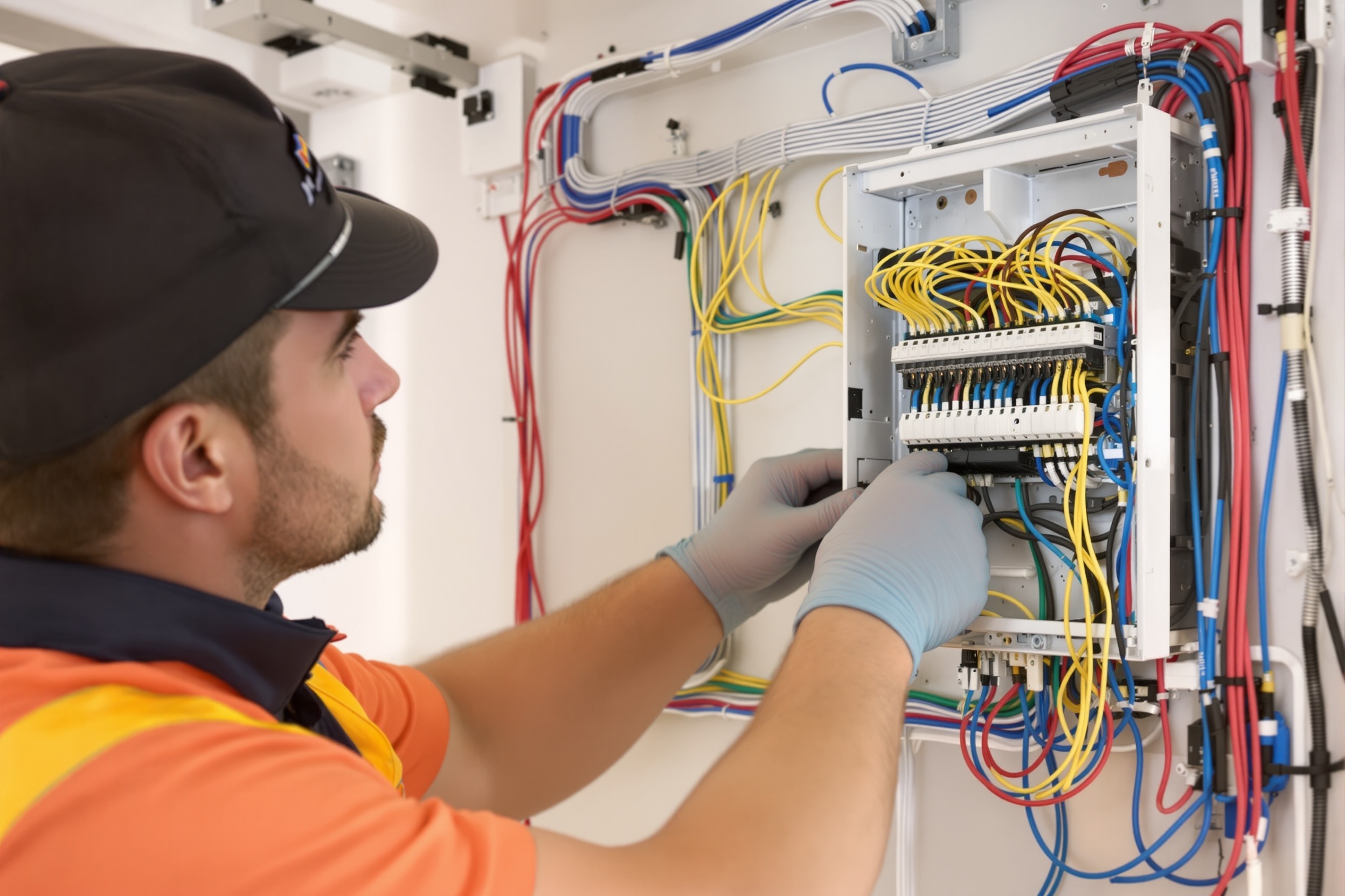 Professional rewiring service in Cardiff