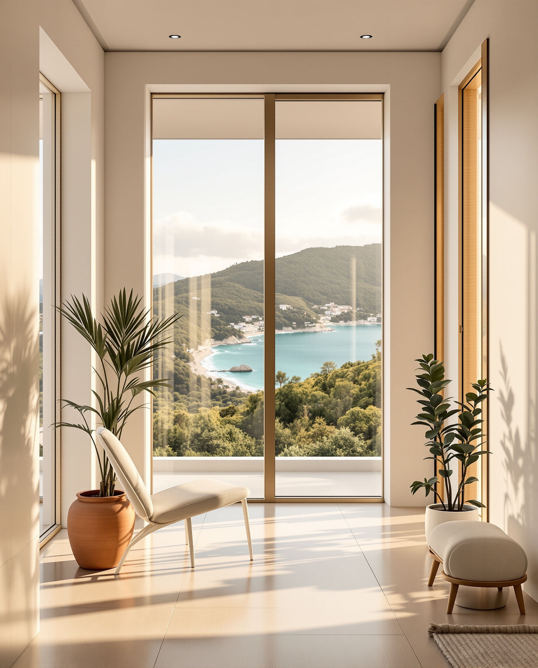 Aeterna origin — Mediterranean wellness aesthetic from Ibiza