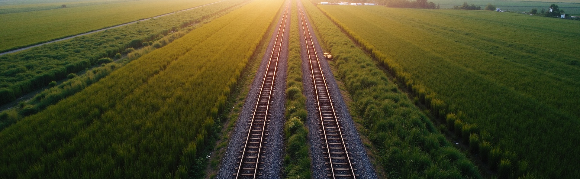 Parallel tracks symbolizing parallel parenting