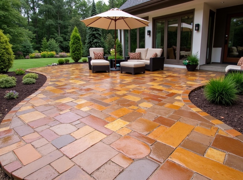 Stamped Concrete Patio