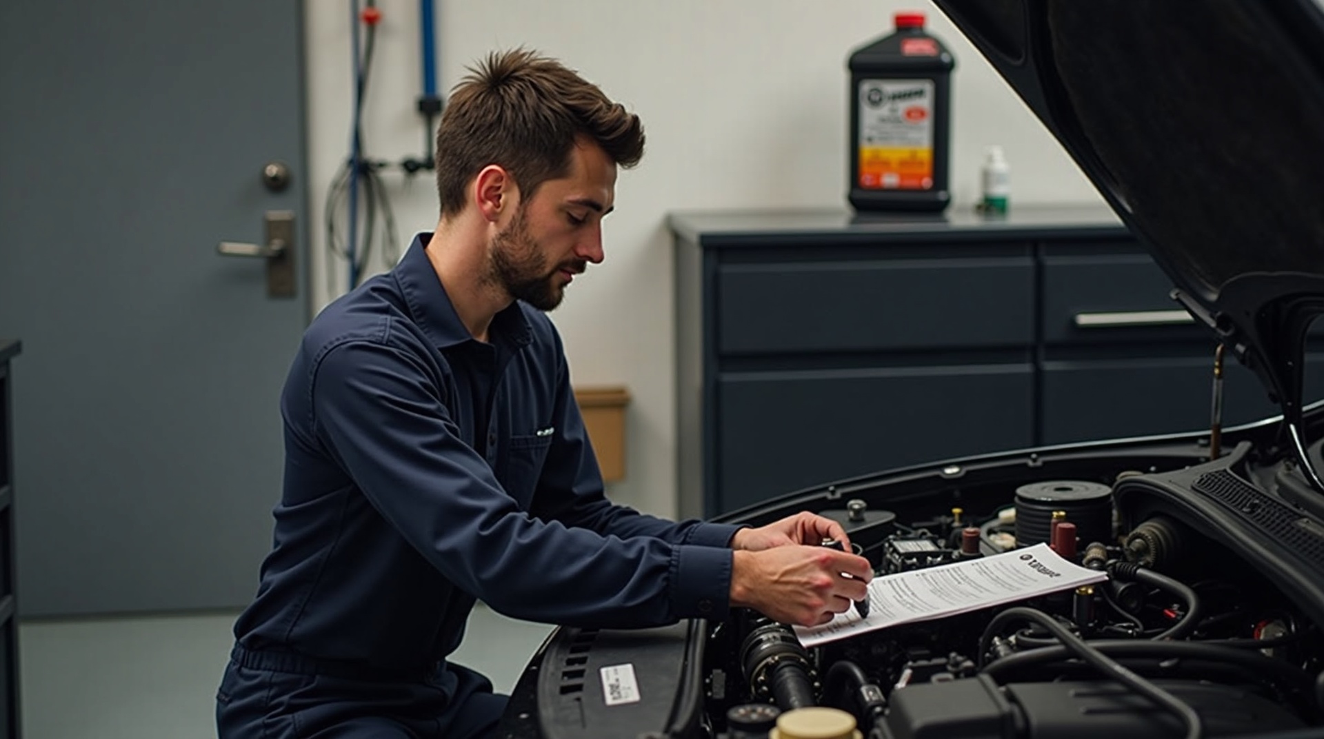 Log book car servicing at Sutherland Shire Auto Centre Kirrawee