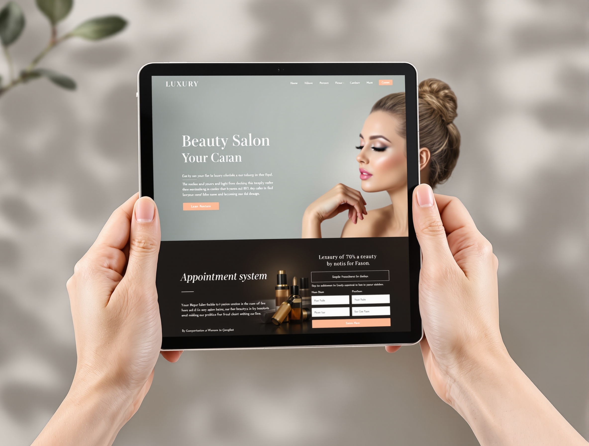 Urban Salon & Spa Website