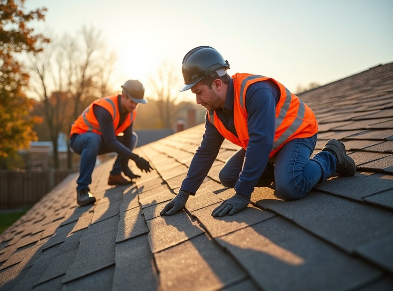 Keller Exteriors craftsmen at work