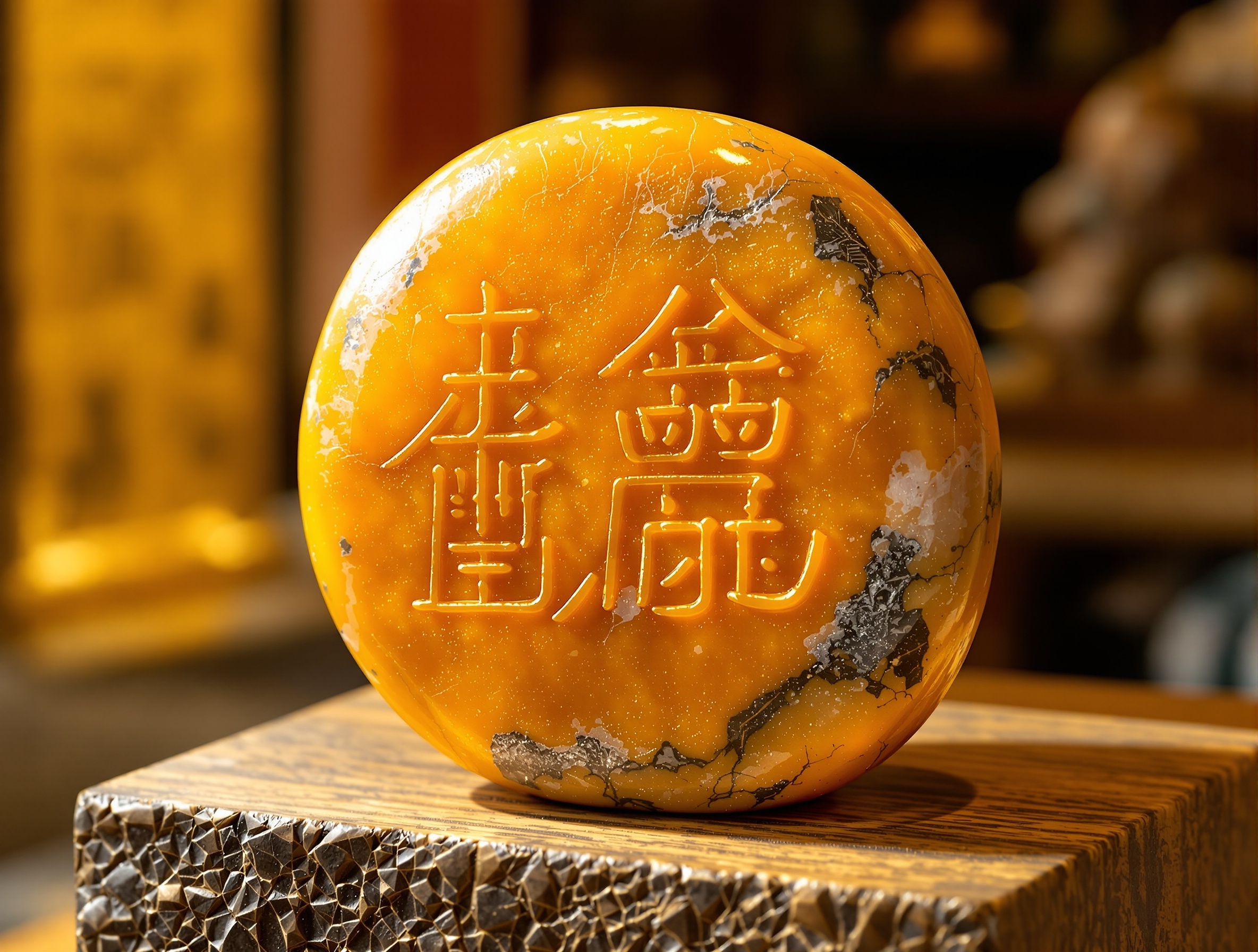 清代田黃石印章